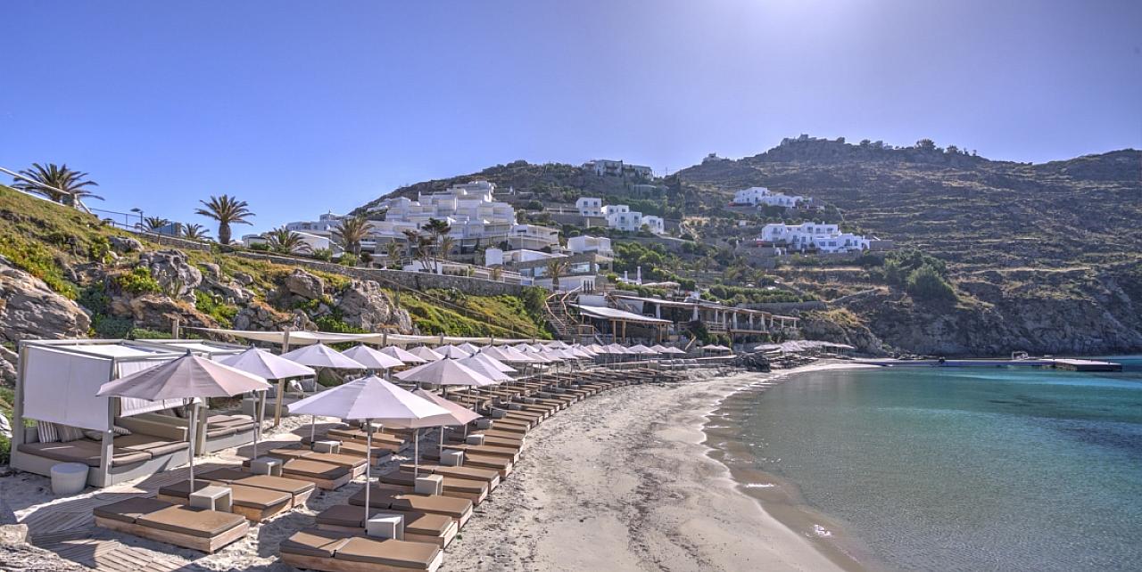 Santa Marina, Mykonos, Greece - Private Beach