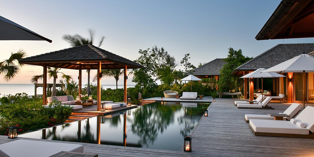 Love Pumpkin COMO Parrot Cay 3 bedroom villa with pool