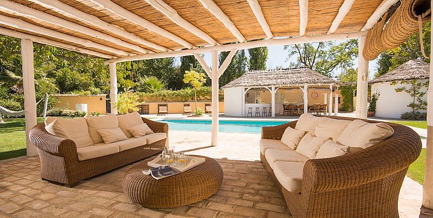 La Huerta Villa Pool Sofas La Huerta Villa Pool Sofas