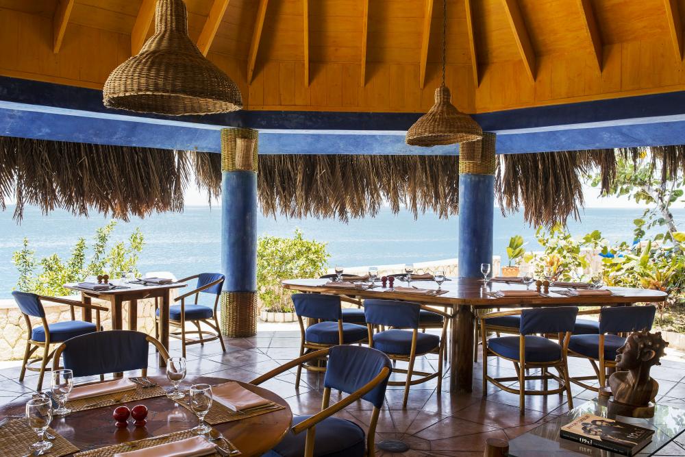 GoldenEye Luxury Hotel resort Jamaica - Dining Area GoldenEye Luxury Hotel resort Jamaica - Dining Area