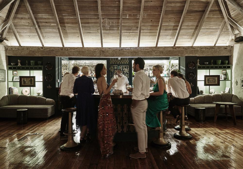 Mustique, The Cotton House Veranda Bar Mustique, The Cotton House Veranda Bar