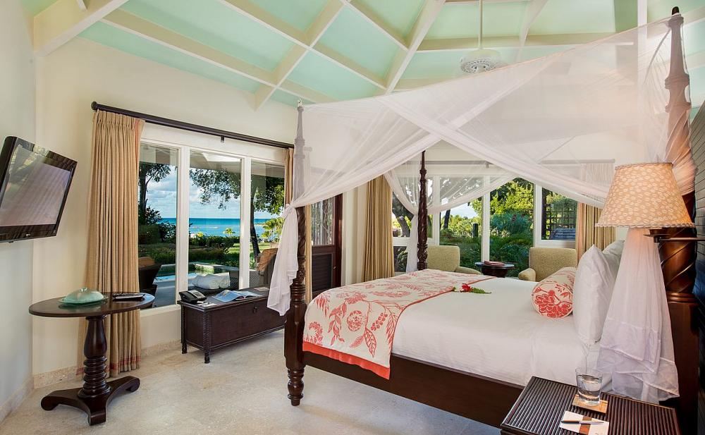 Antigua, Jumby Bay Island - Rondavel Bedroom Antigua, Jumby Bay Island - Rondavel Bedroom