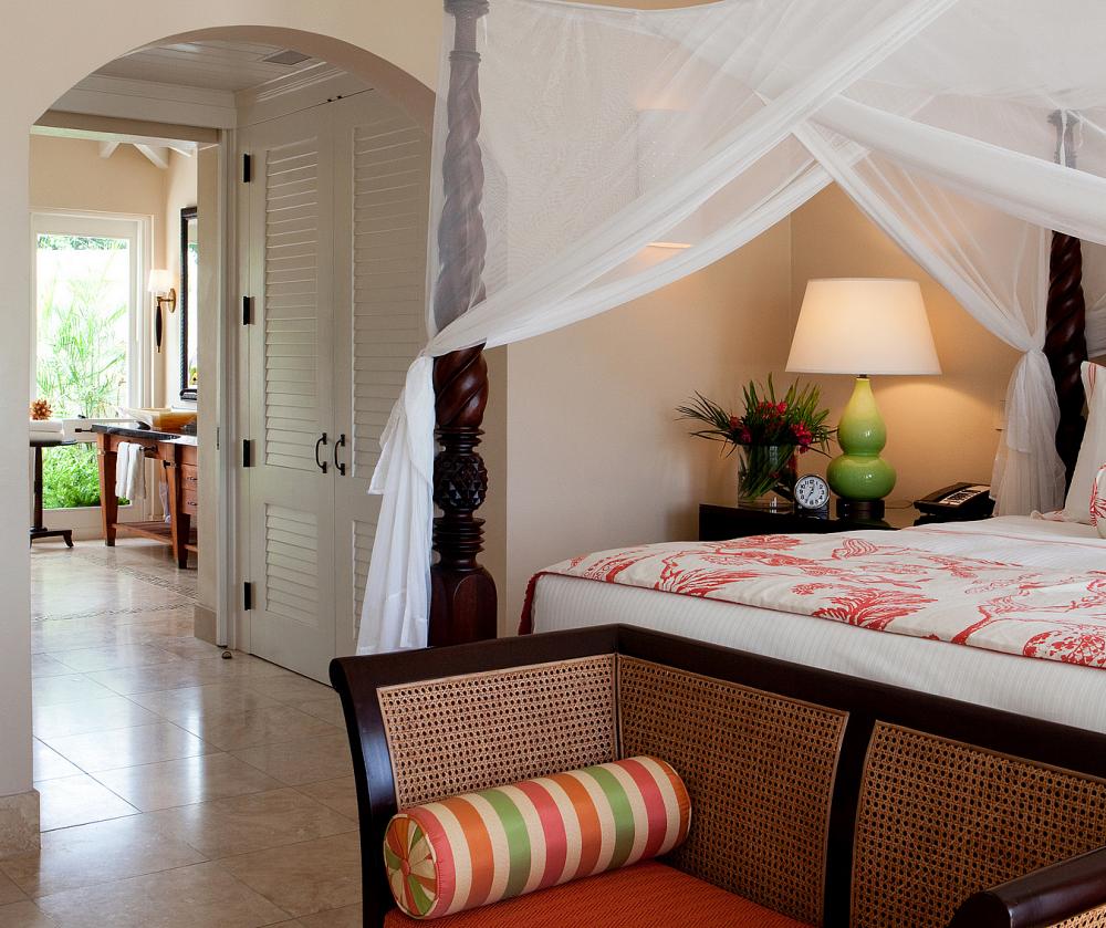Antigua, Jumby Bay Island - Pool Suite Bedroom Antigua, Jumby Bay Island - Pool Suite Bedroom