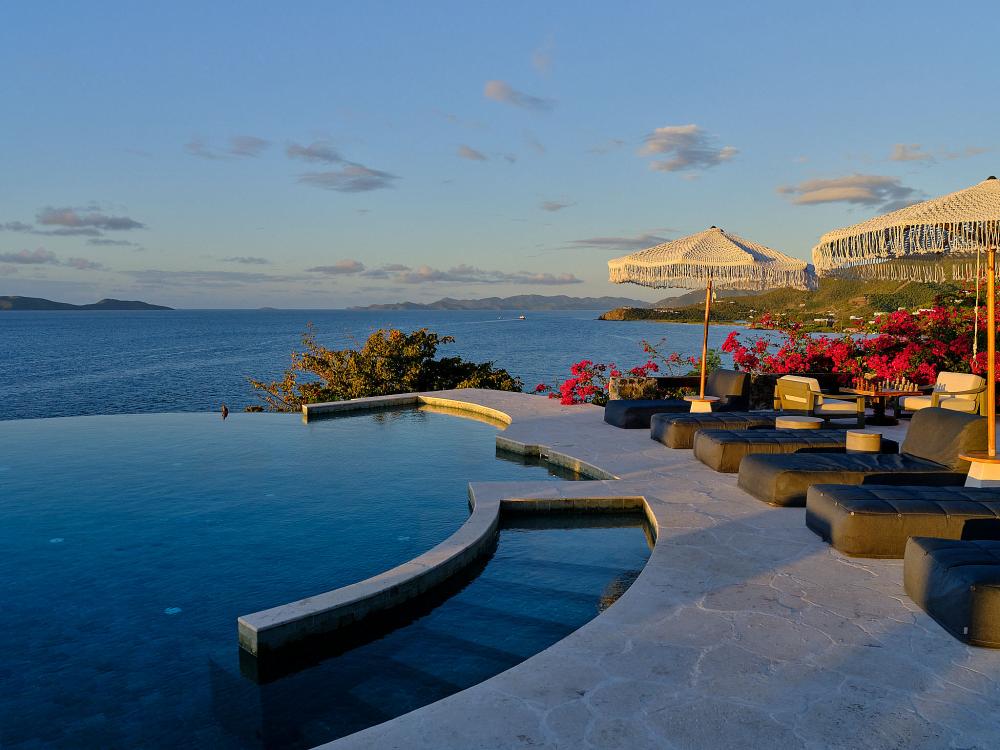 Aerial Private Island BVI Aerial