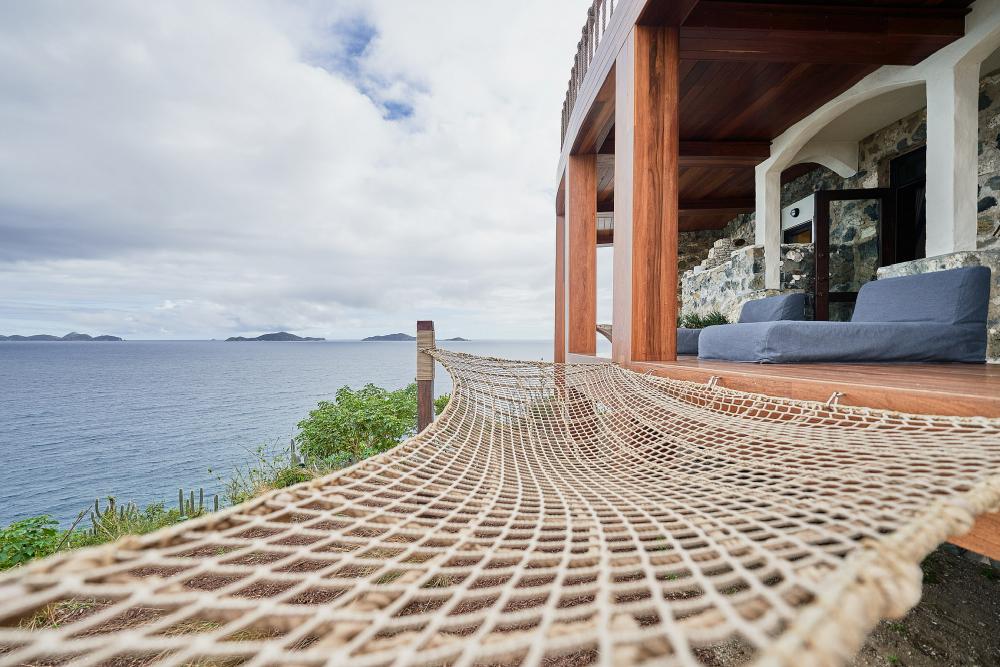 Aerial Private Island BVI Aerial