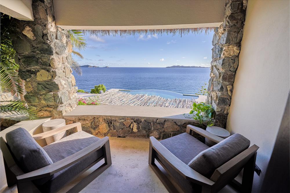 Aerial Private Island BVI Aerial