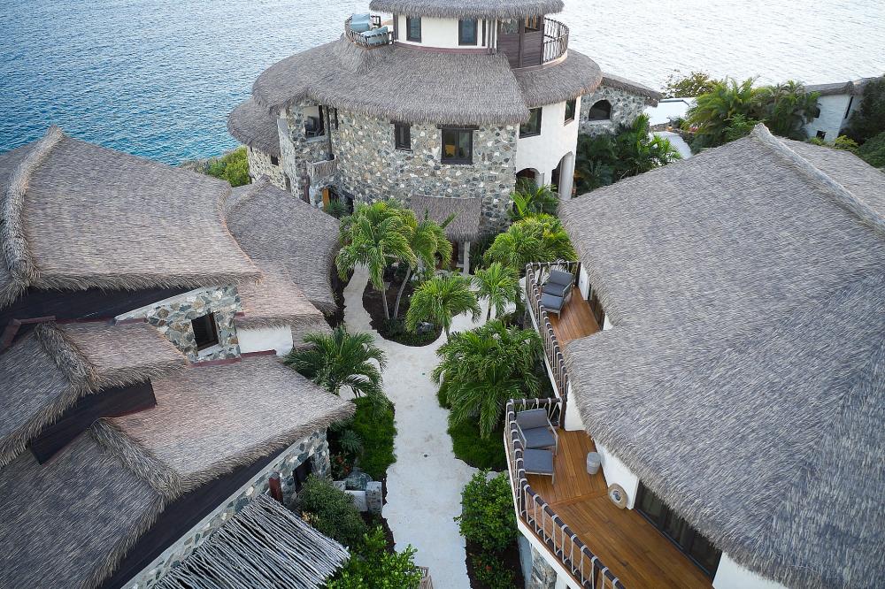 Aerial Private Island BVI Aerial
