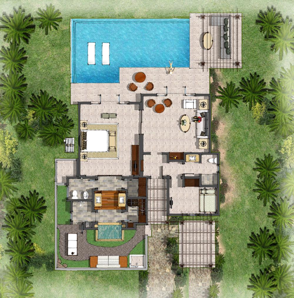 Eden Roc - Cap Cana Boutique Suites, Villas & Beach Club - Luxury Pool Family Suite Eden Roc - Cap Cana Boutique Suites, Villas & Beach Club