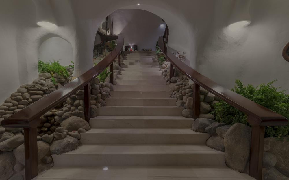 Mount Hartman Estate - Grenada - Main House Staircase up Mount Hartman