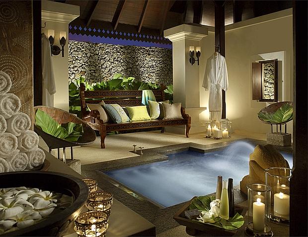 Pangkor Laut Resort Malaysia - Outdoor Bathroom Pangkor Laut Resort Malaysia - Outdoor Bathroom