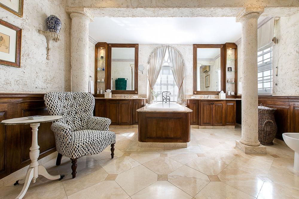 Coral Reef Club Barbados - Plantation Suite Bathroom Coral Reef Club Barbados