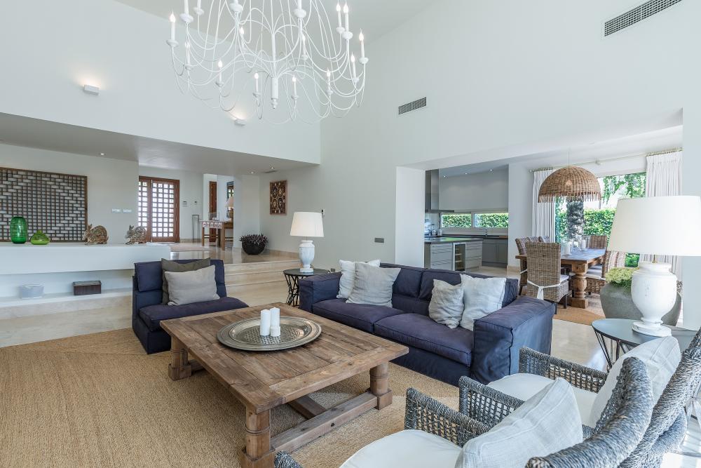 Puerto Banus, Spain - Finca Cortesin Resort - 2 Bed Villa Living room Puerto Banus, Spain - Finca Cortesin Resort - 2 Bed Villa Living room