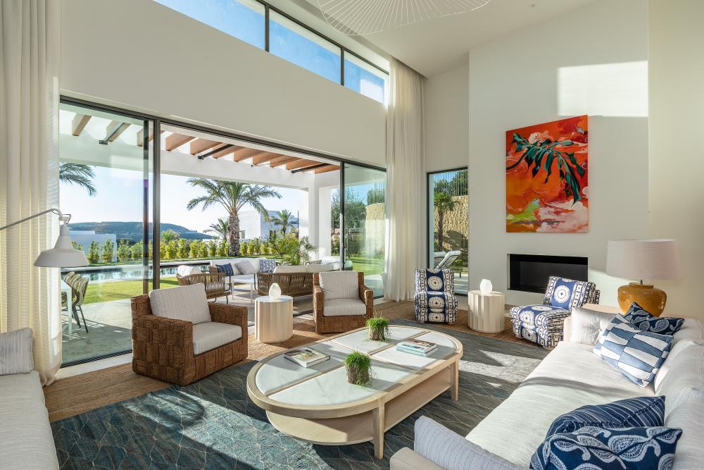 Puerto Banus, Spain - Finca Cortesin Resort - 5 Bed Villa Living room Puerto Banus, Spain - Finca Cortesin Resort - 5 Bed Villa Living room