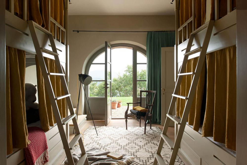 Villa Bell'Aria - Bunk Bedroom Villa Bell'Aria - Castello di Reschio and Villas Tuscany