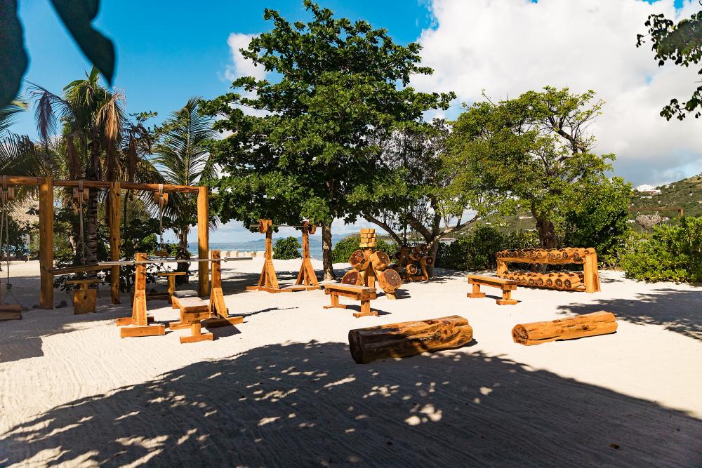 Aerial Private Island BVI Aerial