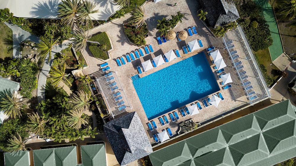 St James Club Resort and Villas Antigua - Roof Deck Pool St James Club Resort and Villas Antigua